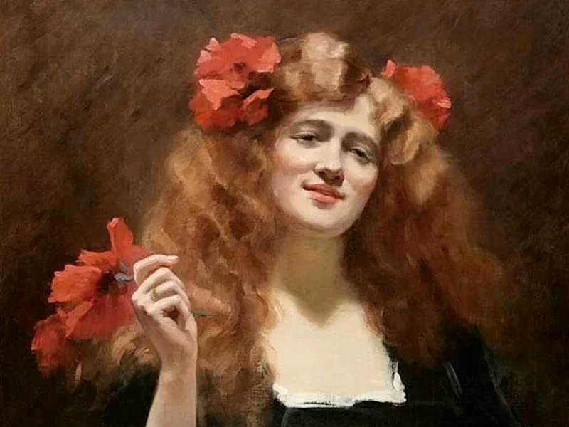 1846-Fanny Fleury - Ritratto di una donna sconosciuta